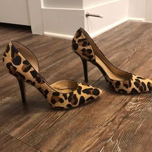 Leopard heels